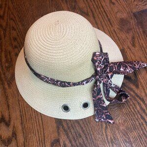 NINE WEST SAFARI SUN HAT ONE SIZE